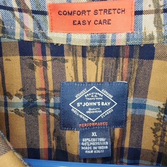 St. John's Bay Longsleeve Button Down - Picture 5 of 10